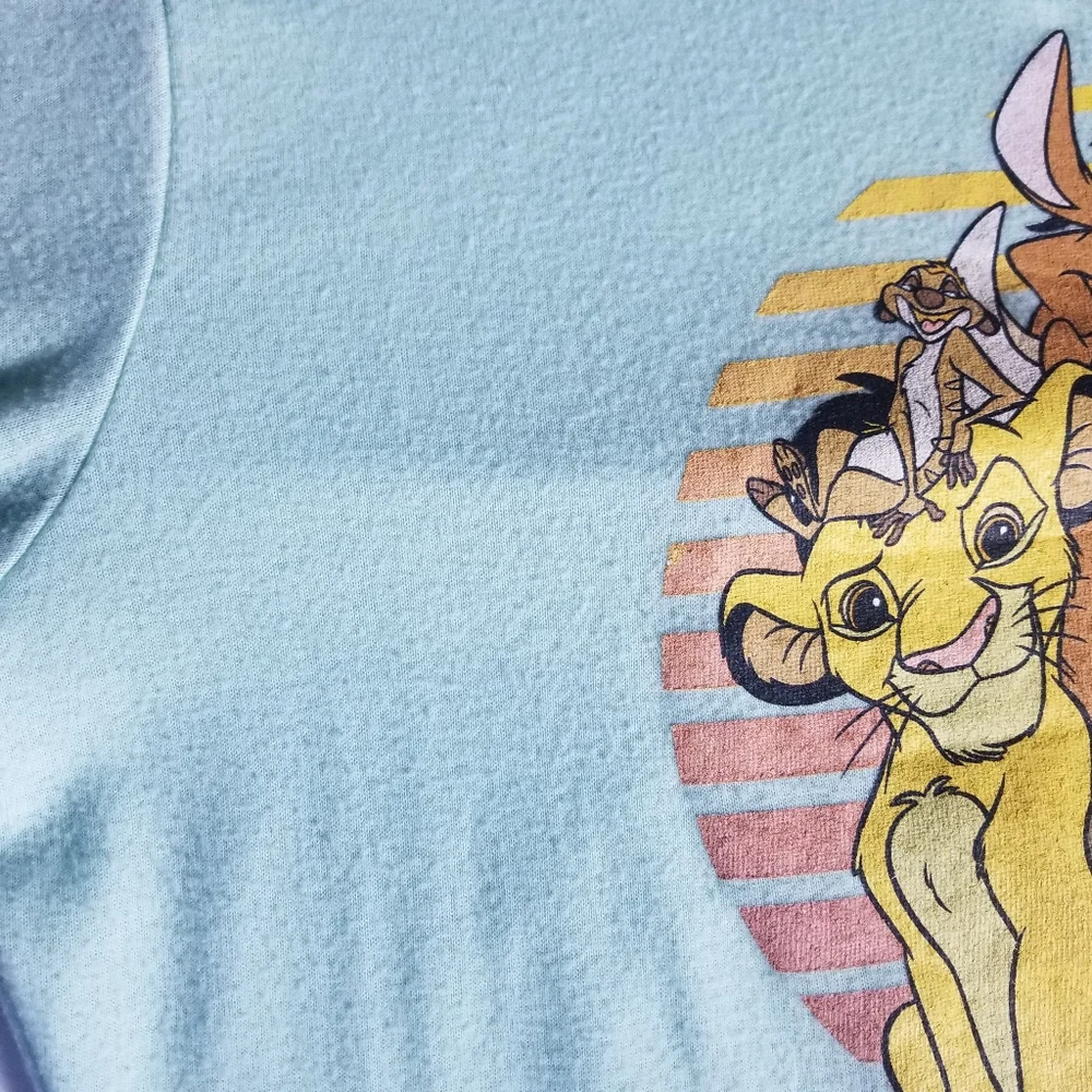 DISNEY LION KING MINT LONG SLEEVE SWEATER SIZE XL